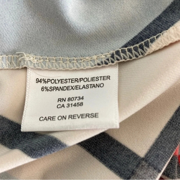 BCBG MAXAZRIA Y2K Dress XXS, Crossover Fit & Flare - Picture 6 of 7